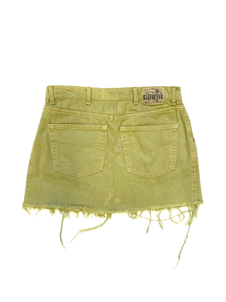 Levi's Silvertab Light Green Distressed Short