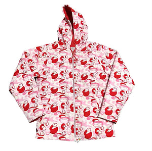 BAPE OG Red Milo Monogram Full-Zip Jacket