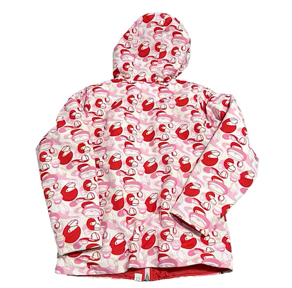 BAPE OG Red Milo Monogram Full-Zip Jacket