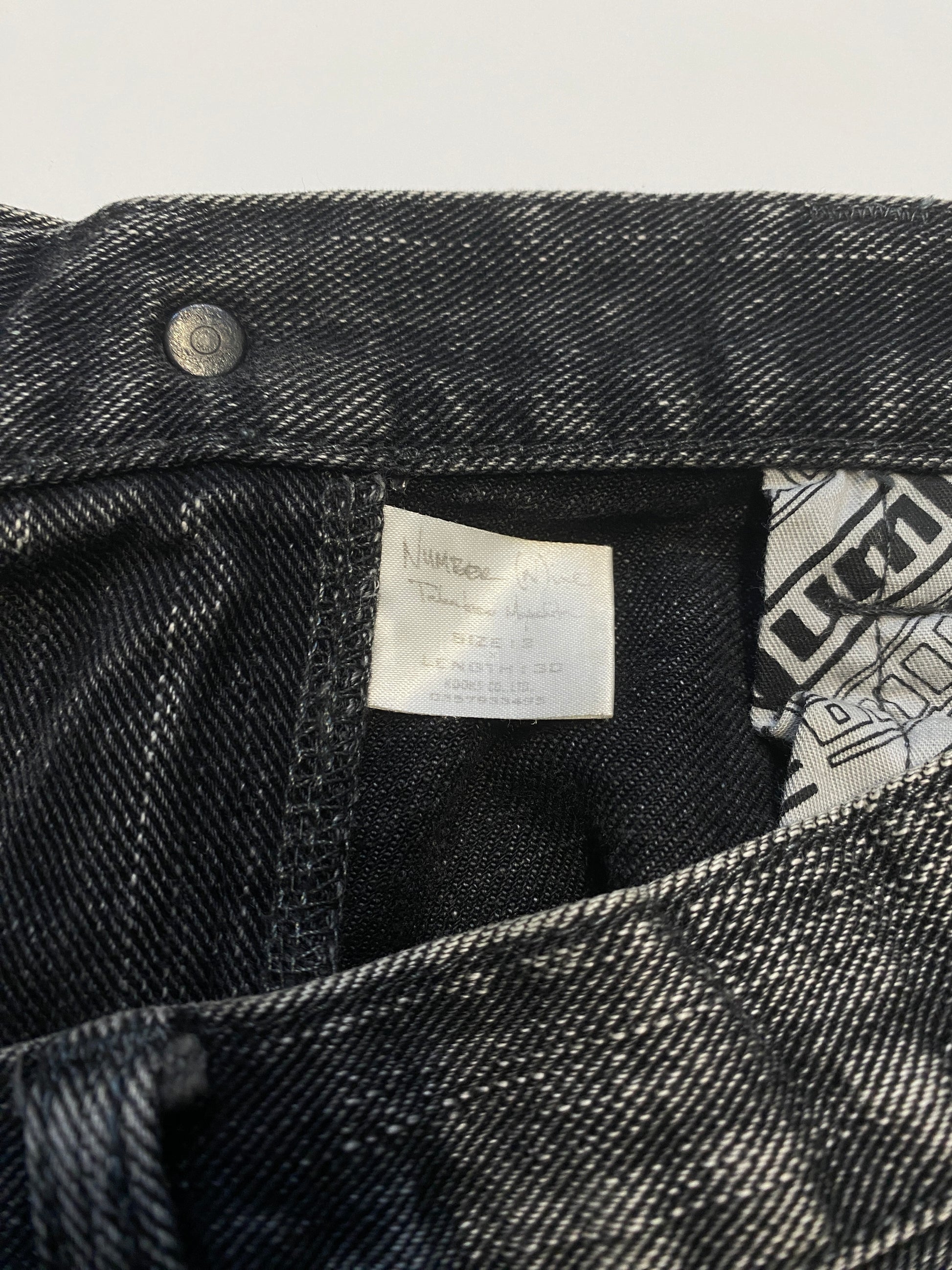 NUMBER (N)INE Pain Double Pocket Jean