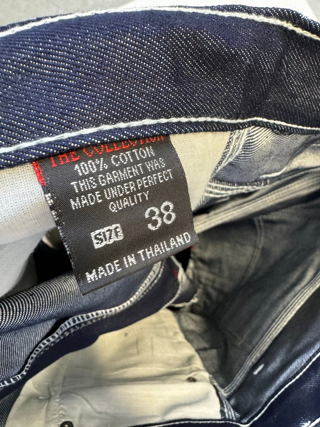 Wu-Tang 90s Raw Denim Baggy Jort