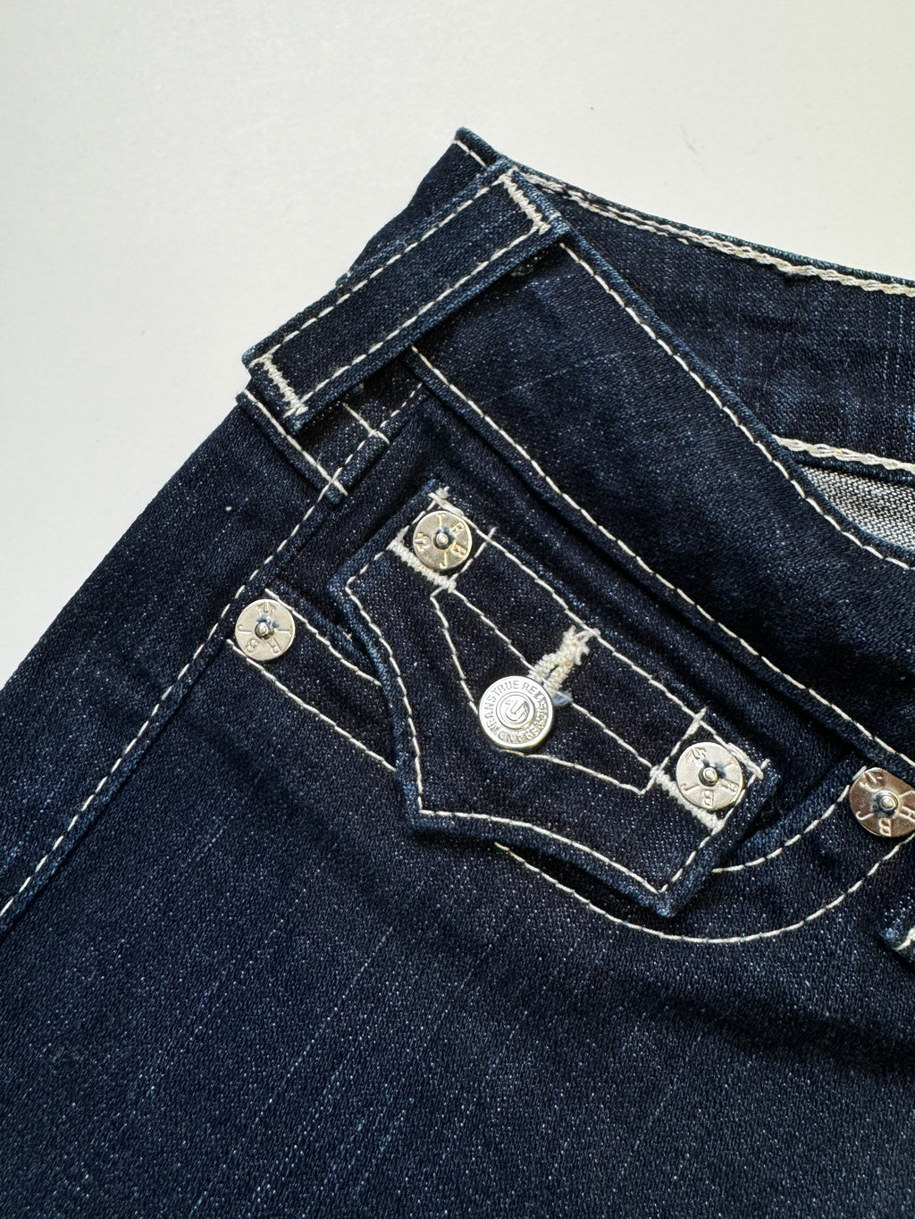 True Religion Purple Diamond Flared  Denim Woman's Jean