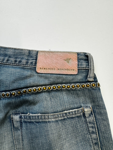 Kiminori Morishita Washed Denim Jean