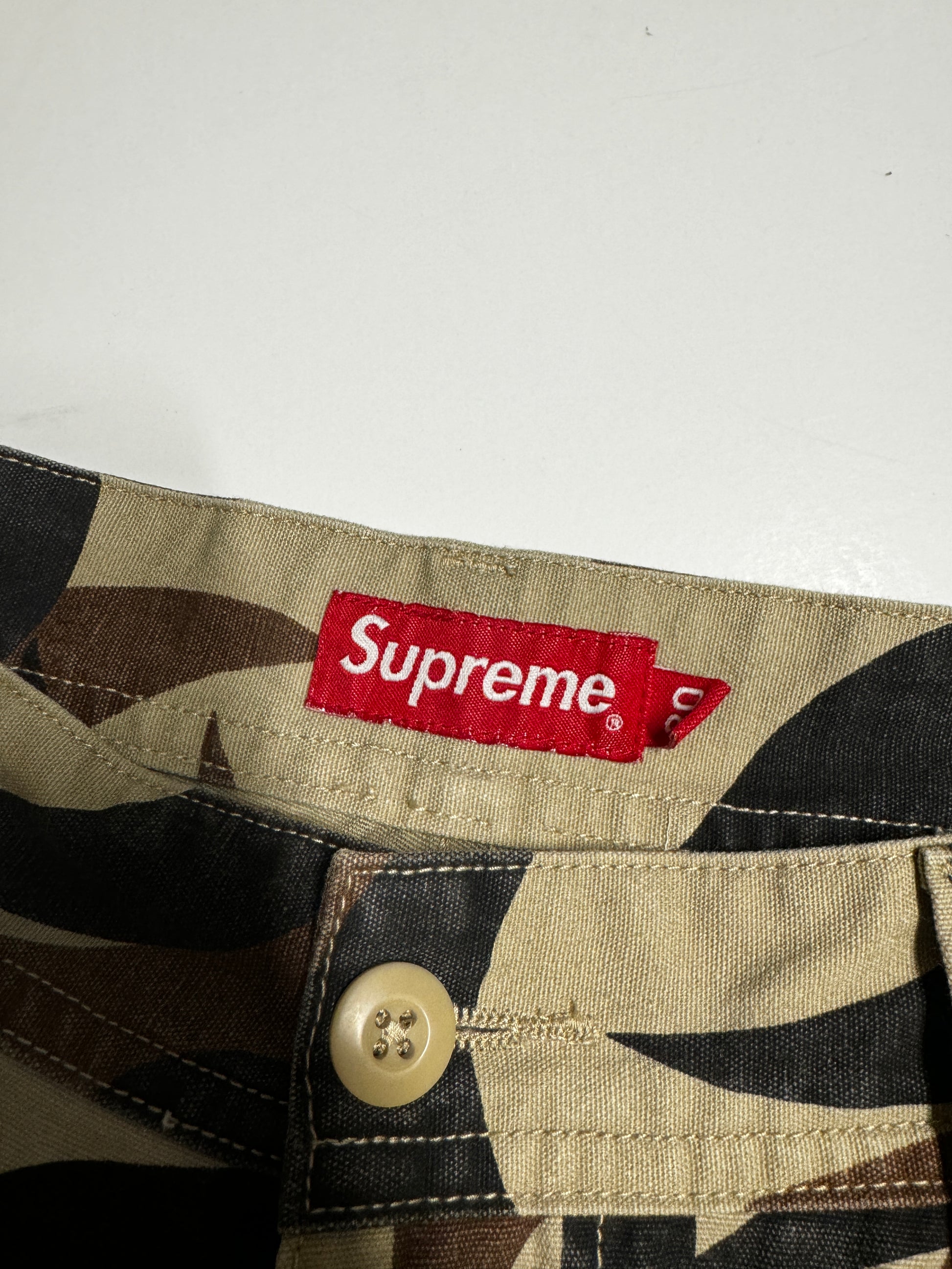 Supreme Tan Tribal Camo Pant