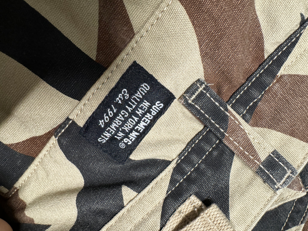 Supreme Tan Tribal Camo Pant