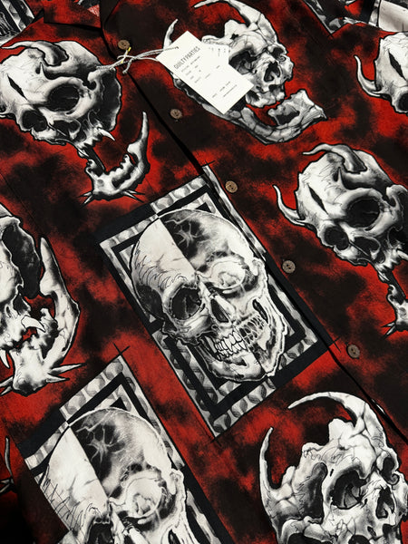 Wacko Maria X 56 Tattoo Studio The Guilty Parties Skull Shirt