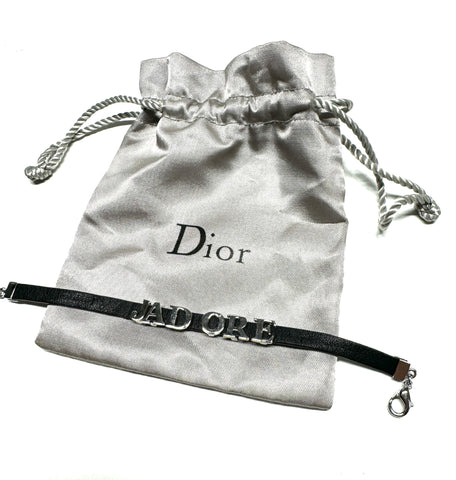 Christian Dior Jadore Leather Bracelet