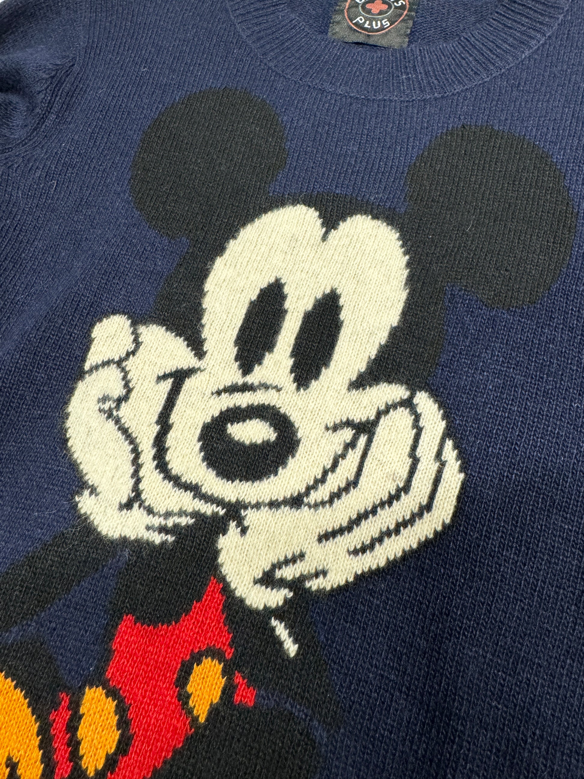 Beams Plus 90s Mickey Mouse Knitwear
