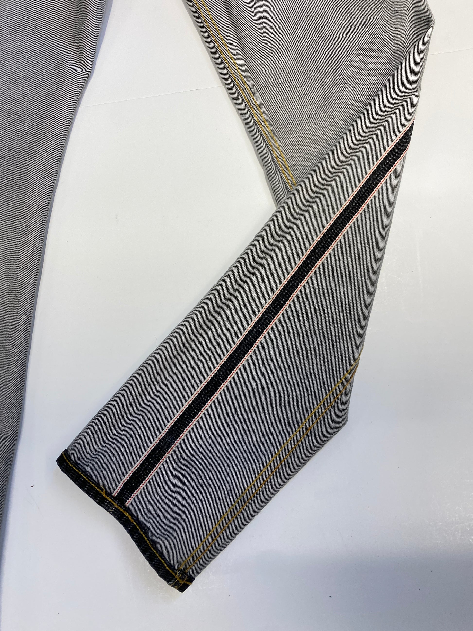 Evisu Red Brush Daicock Denim Jean