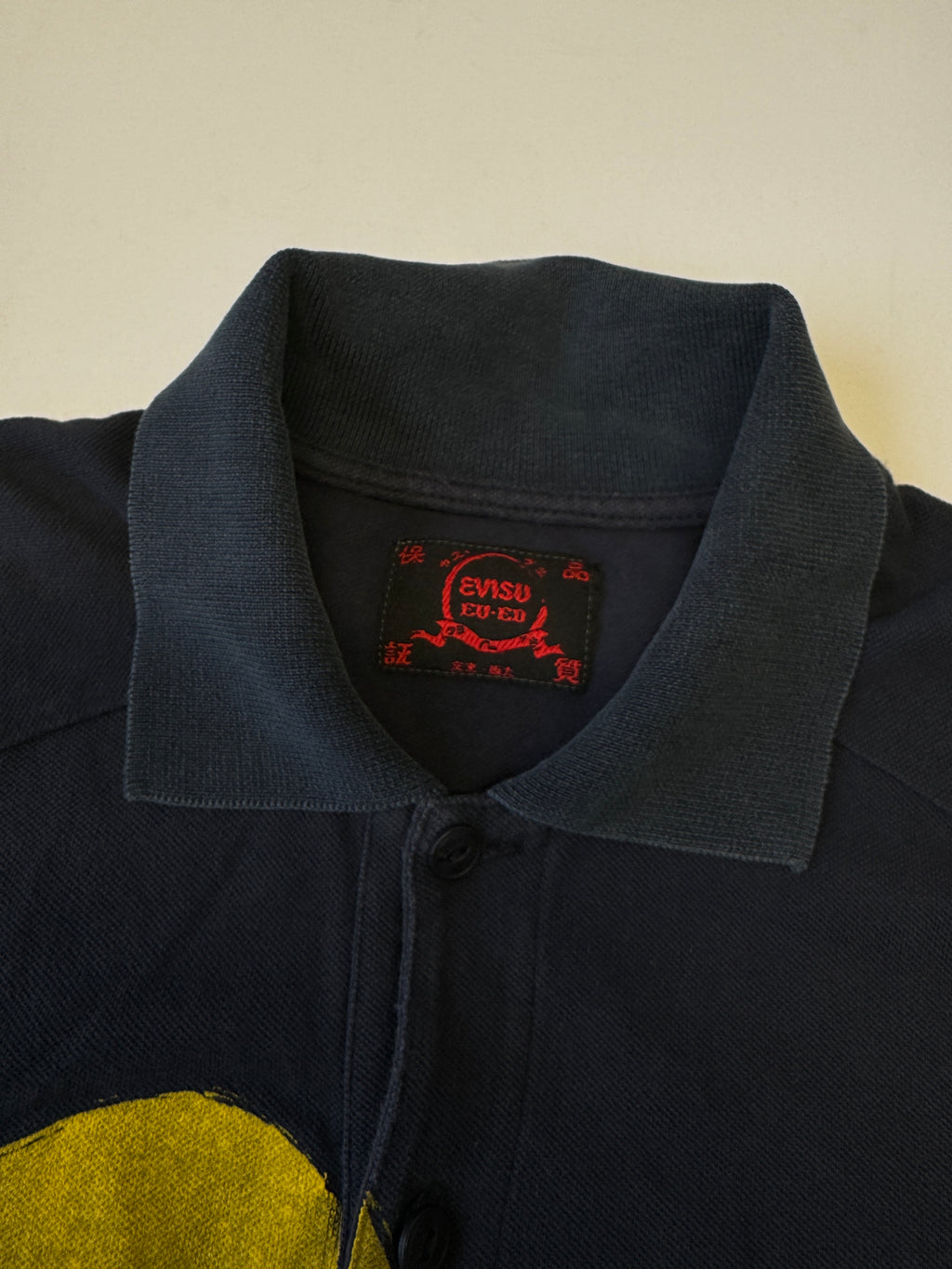 Evisu Yellow Seagull Polo Tee