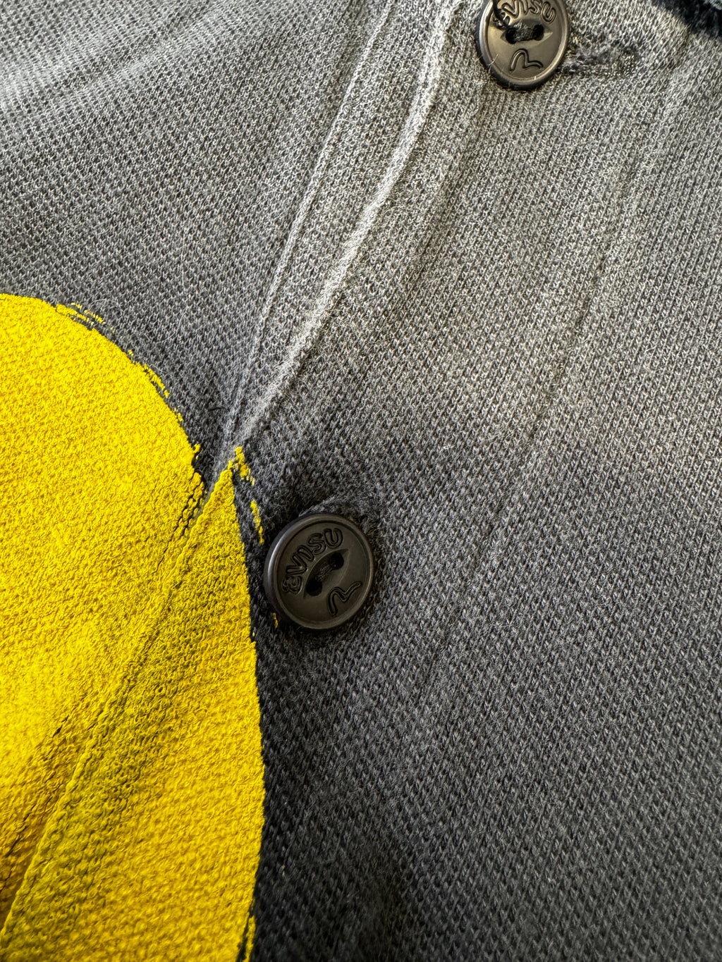 Evisu Yellow Seagull Polo Tee