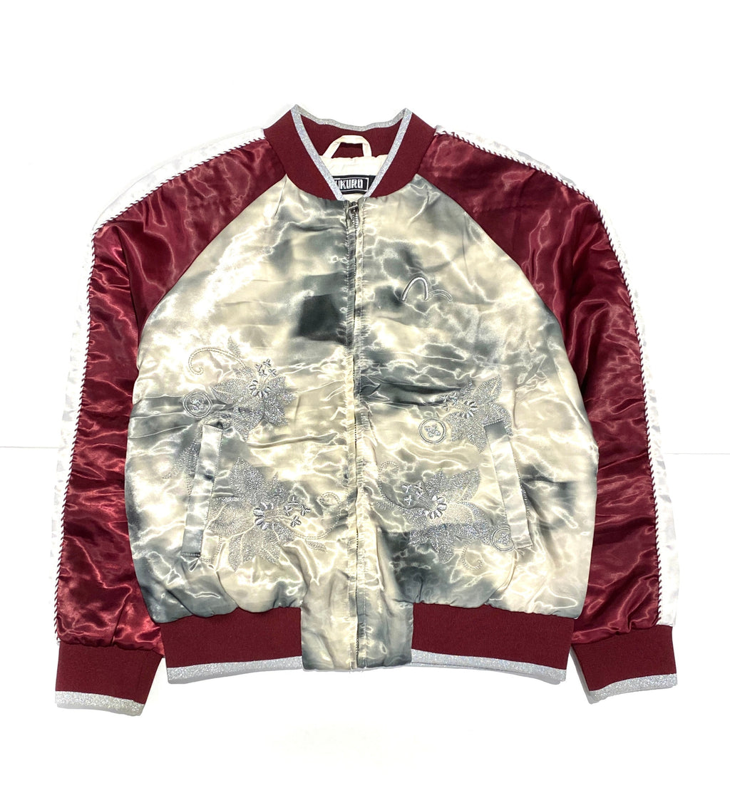 Evisu Silk Painting Bomber Jacket