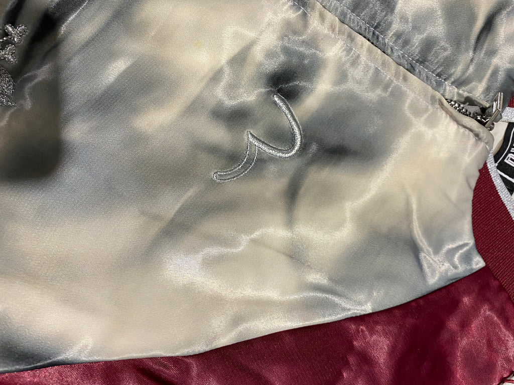 Evisu Silk Painting Bomber Jacket