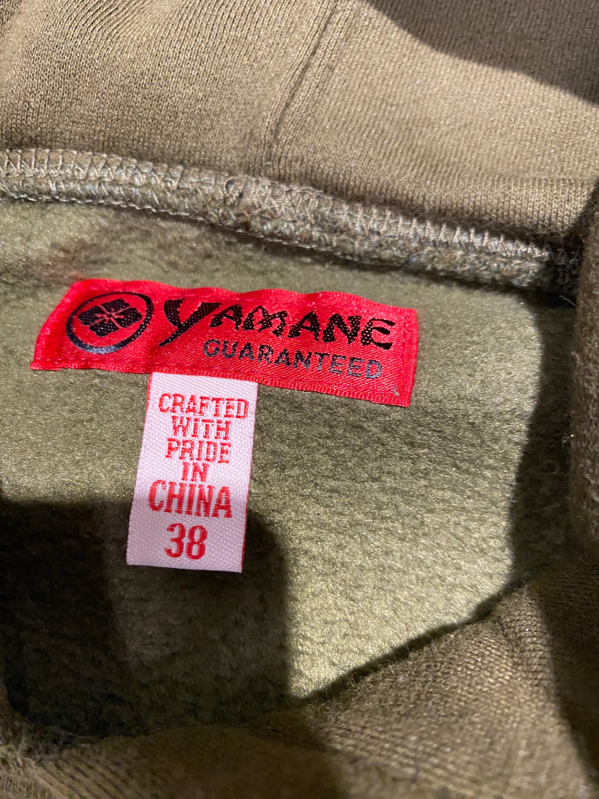 Evisu Olive Green Golf  Biwako Hoodie