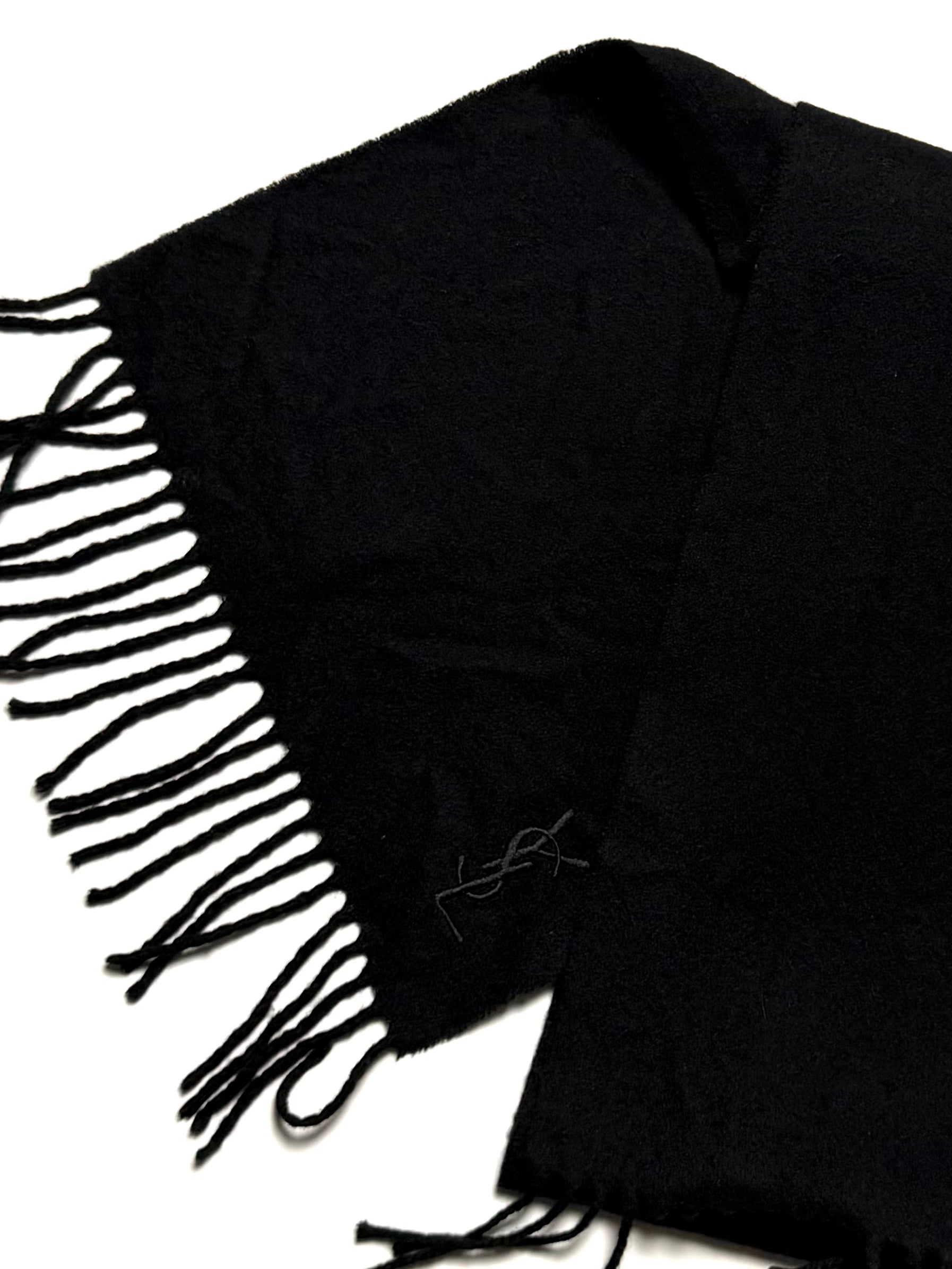 Yves Saint Laurent Vintage Grey Scarf