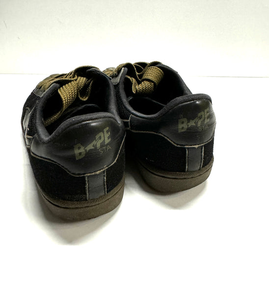 BAPE 2000s Black Suede Skullsta