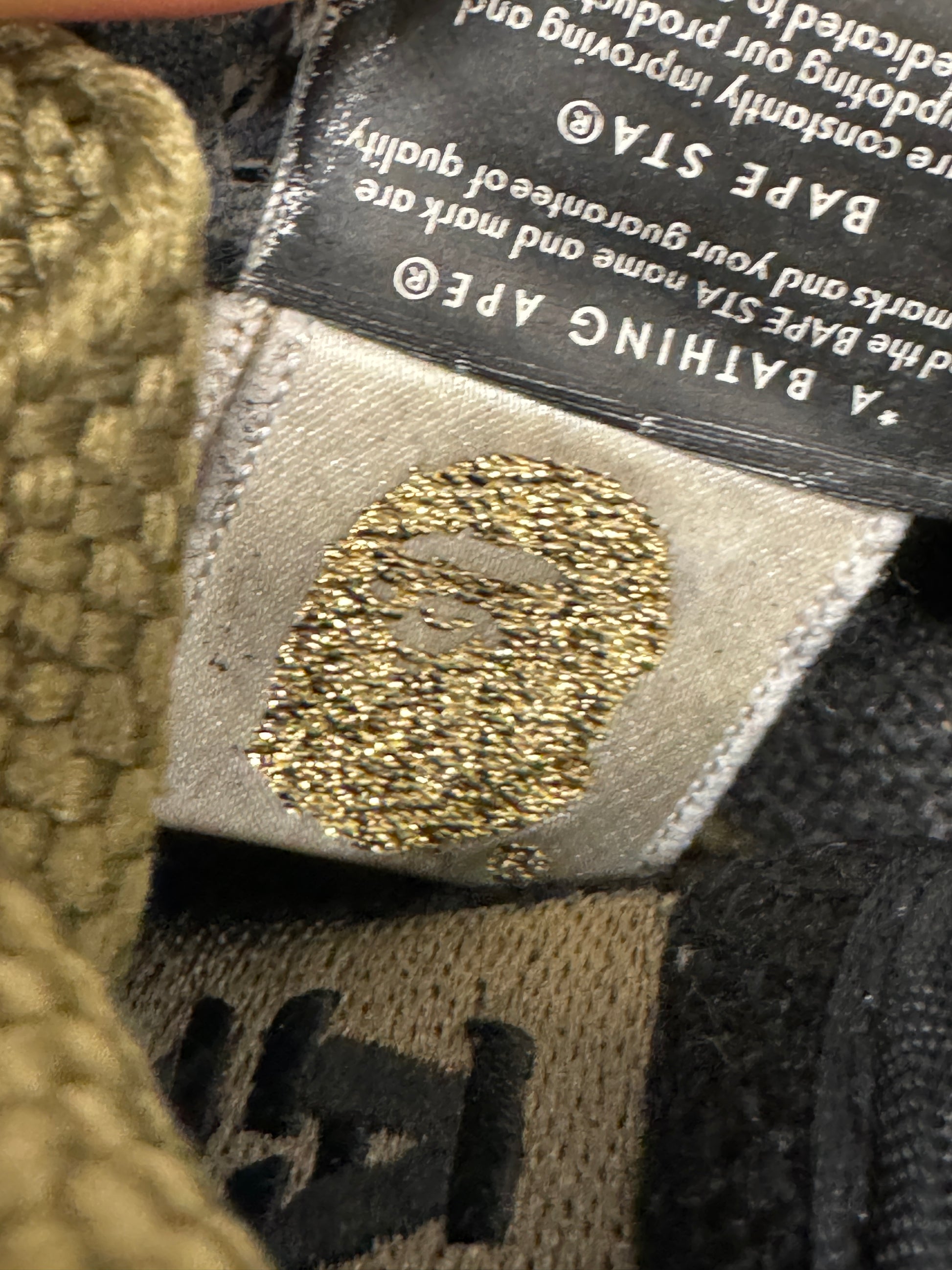 BAPE 2000s Black Suede Skullsta