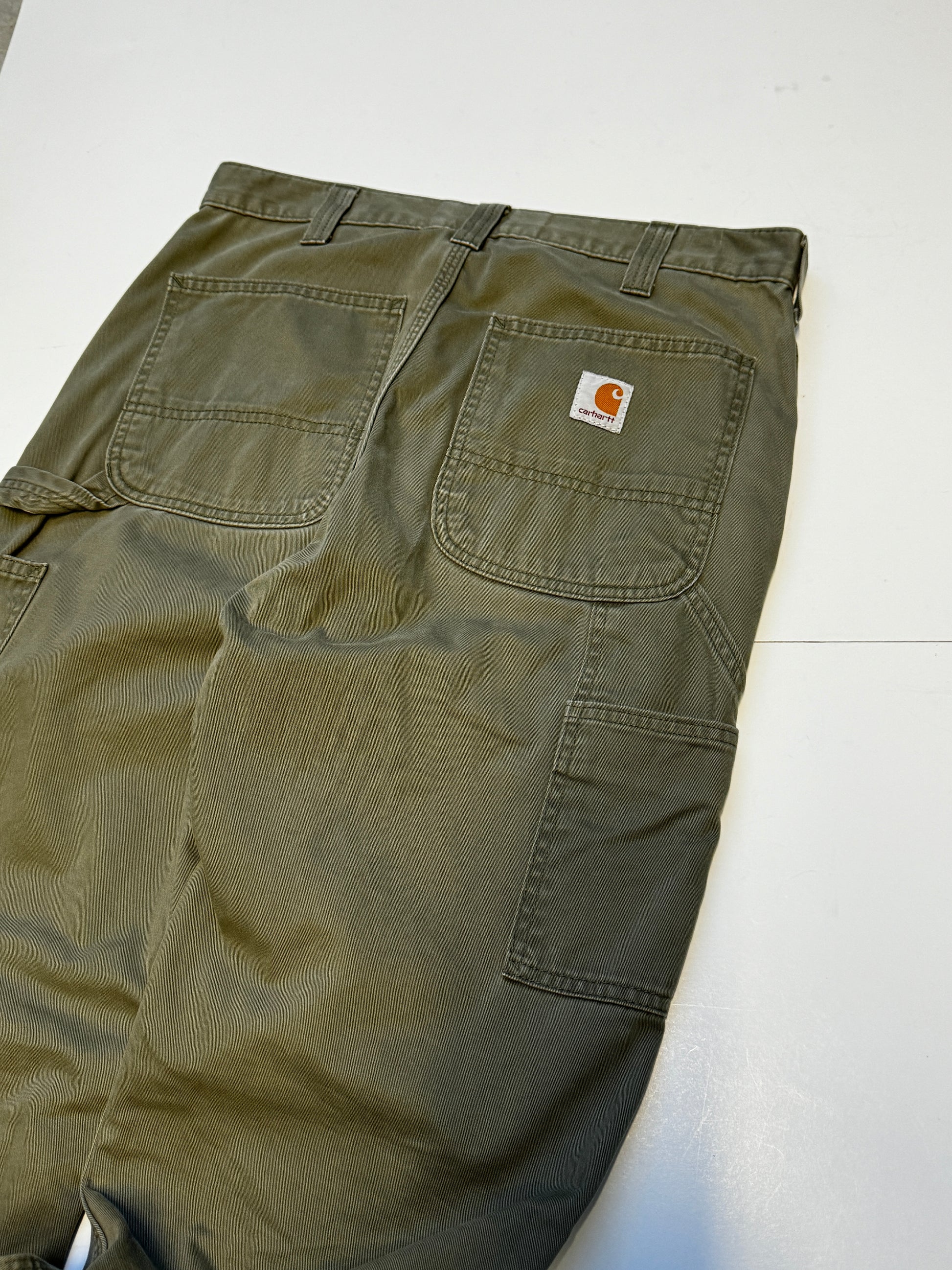 Carhartt Army Green Carpenter Pant