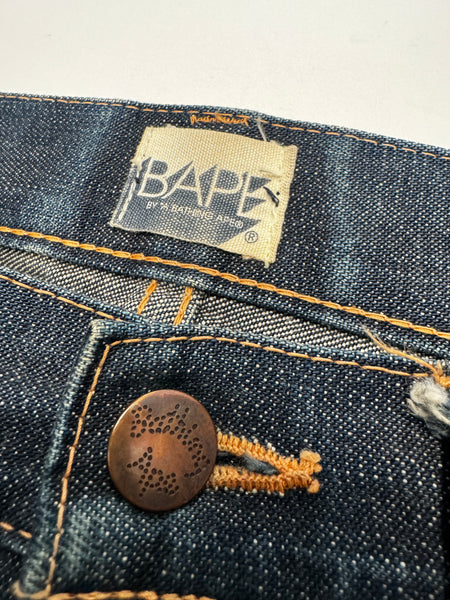 BAPE OG Red Star Denim Jean