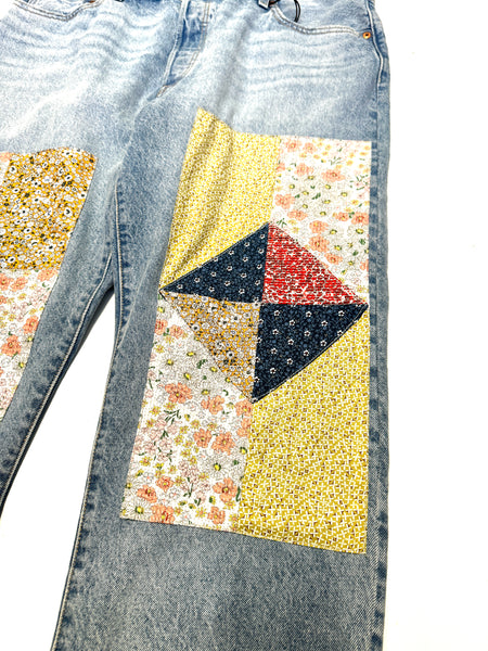 Levi's 150th Anniversary Floral Patch Washed Denim