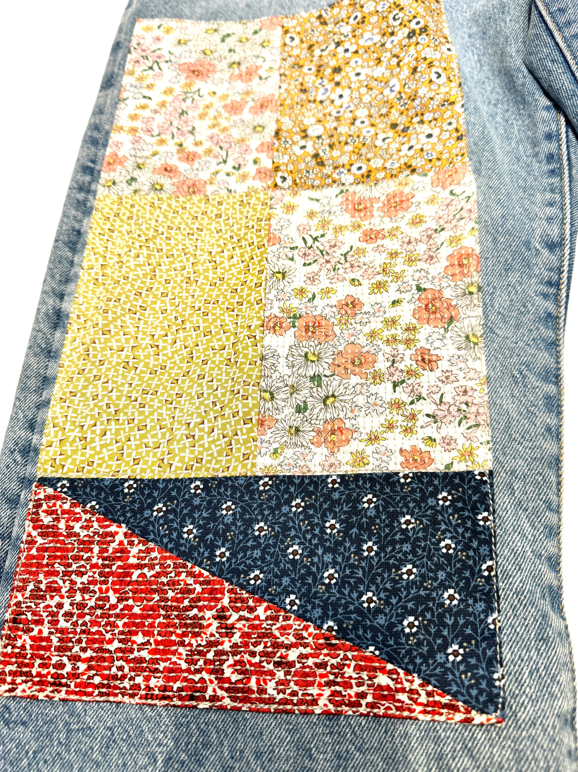 Levi's 150th Anniversary Floral Patch Washed Denim