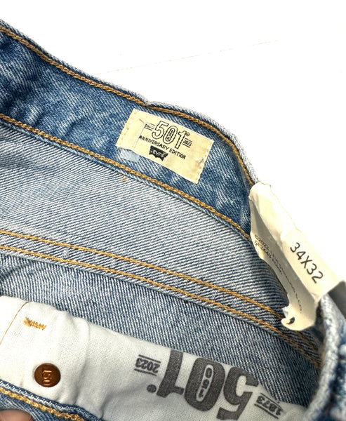 Levi's 150th Anniversary Floral Patch Washed Denim