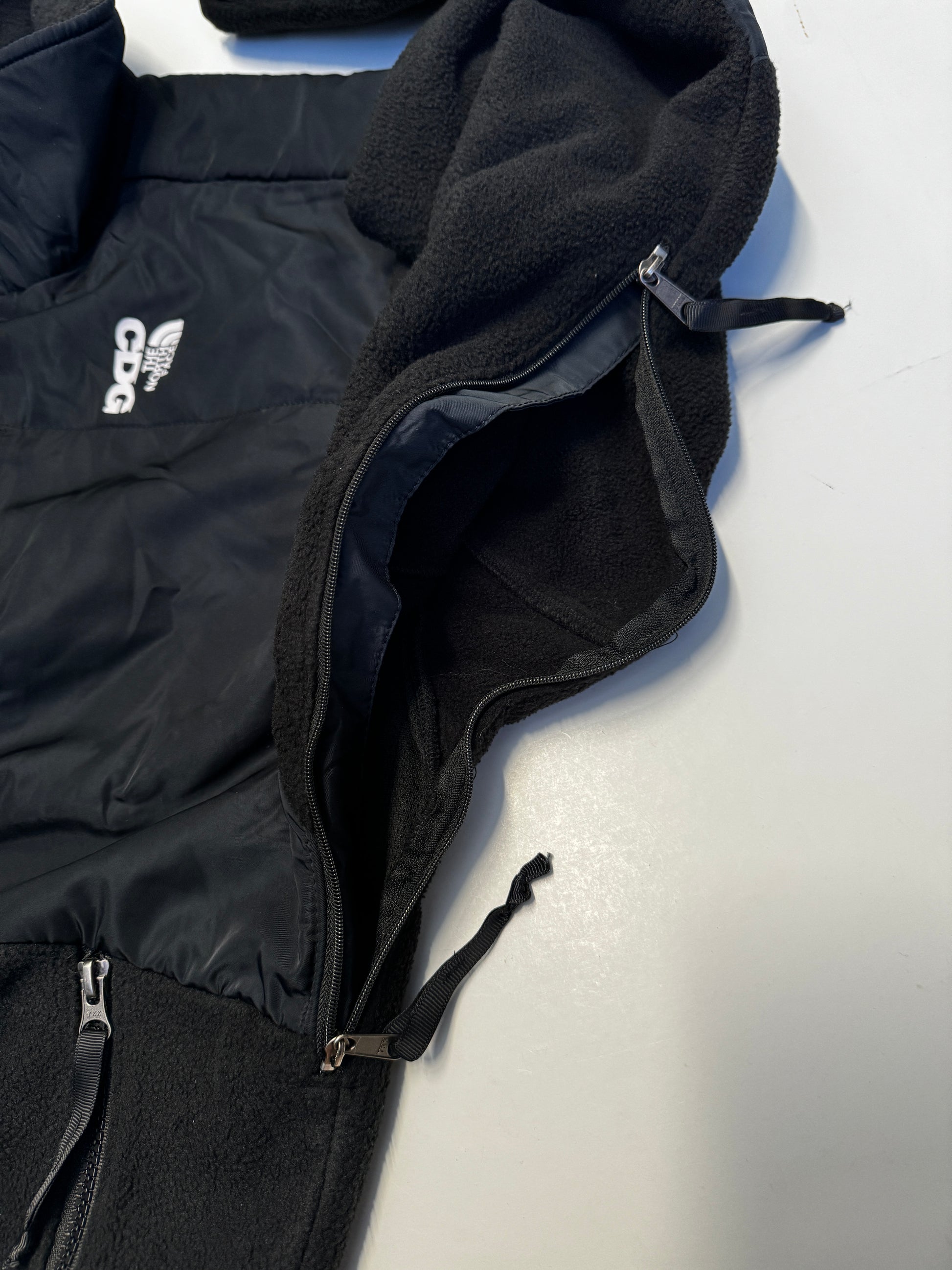Comme des Garçon X The North Face Fleece " My Energy Comes From Freedom" Jacket