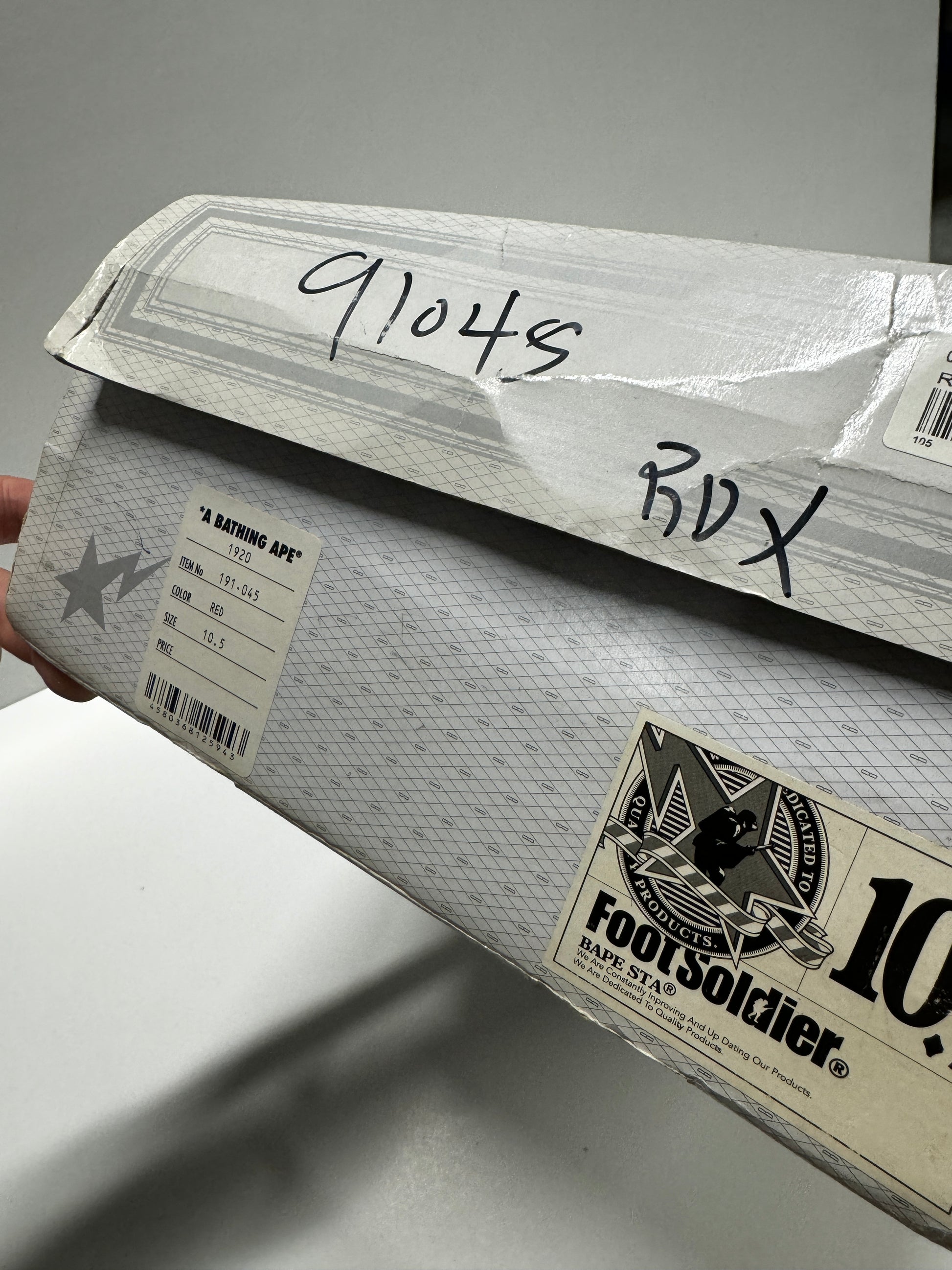 BAPE 2000s Red Skullsta