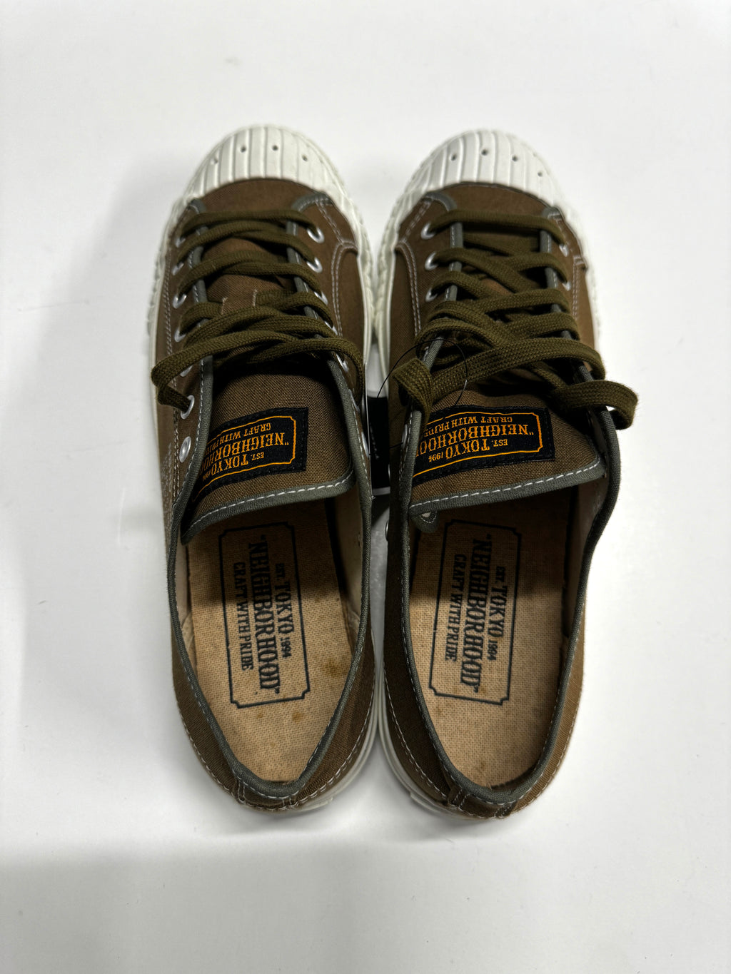NEIGHBORHOOD Army Green G.R Sneaker