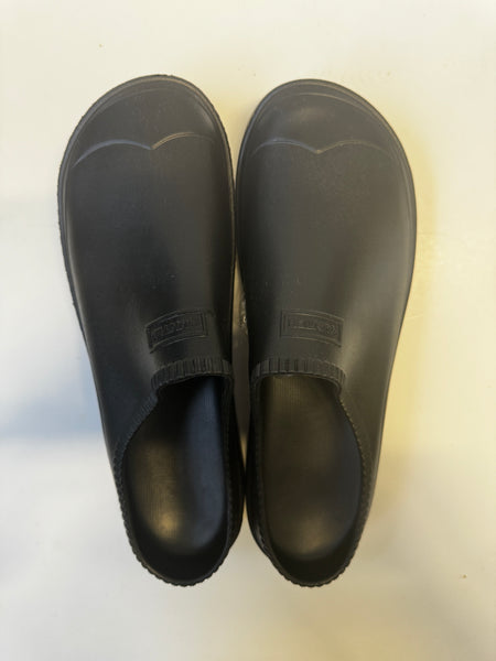 Hunter Rubber Black Slip On