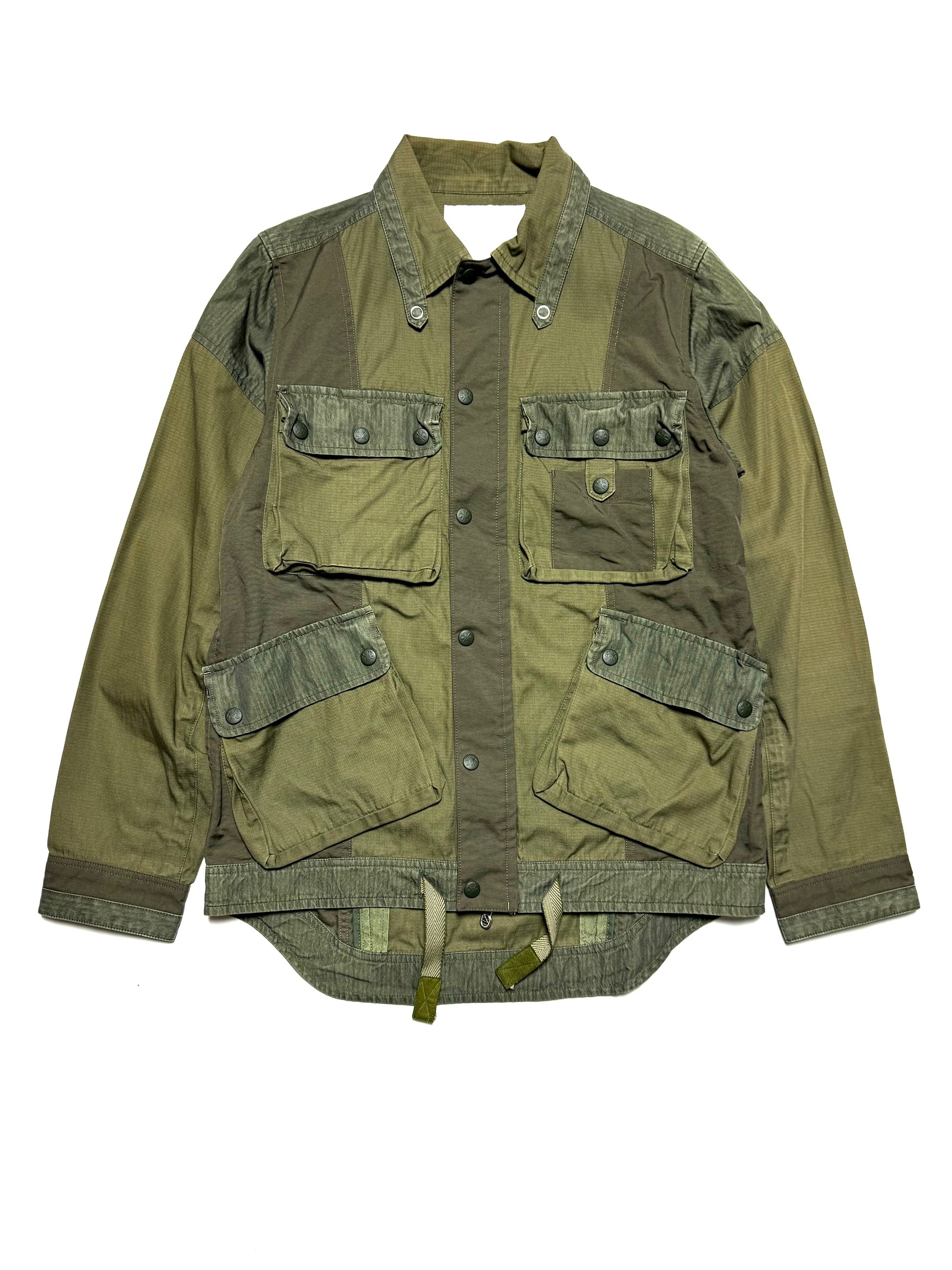 White Mountaineering Army Green Jacket