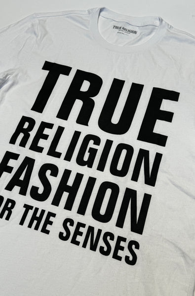 True Religion White Tee