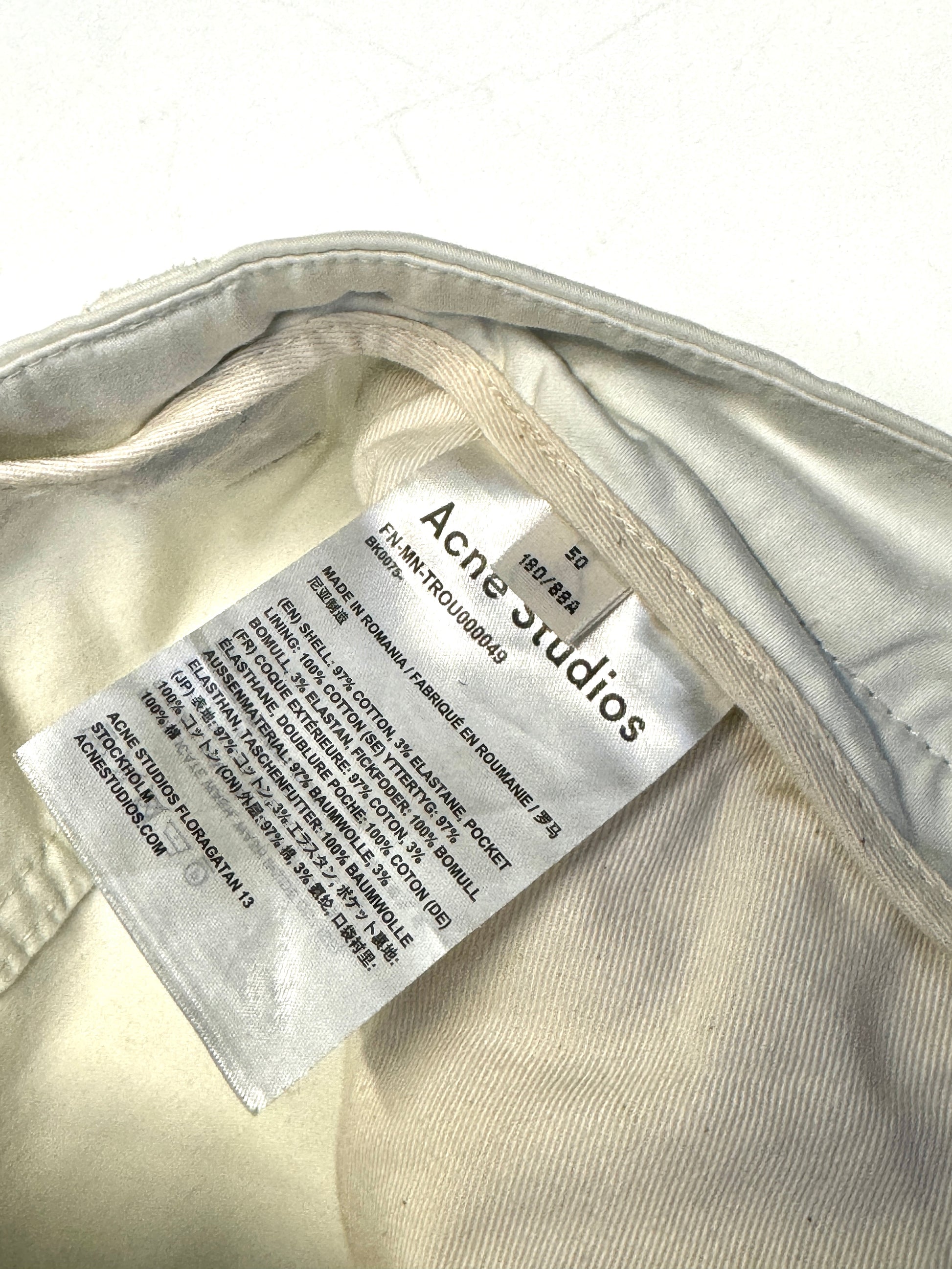 Acne Studios Cream Pant