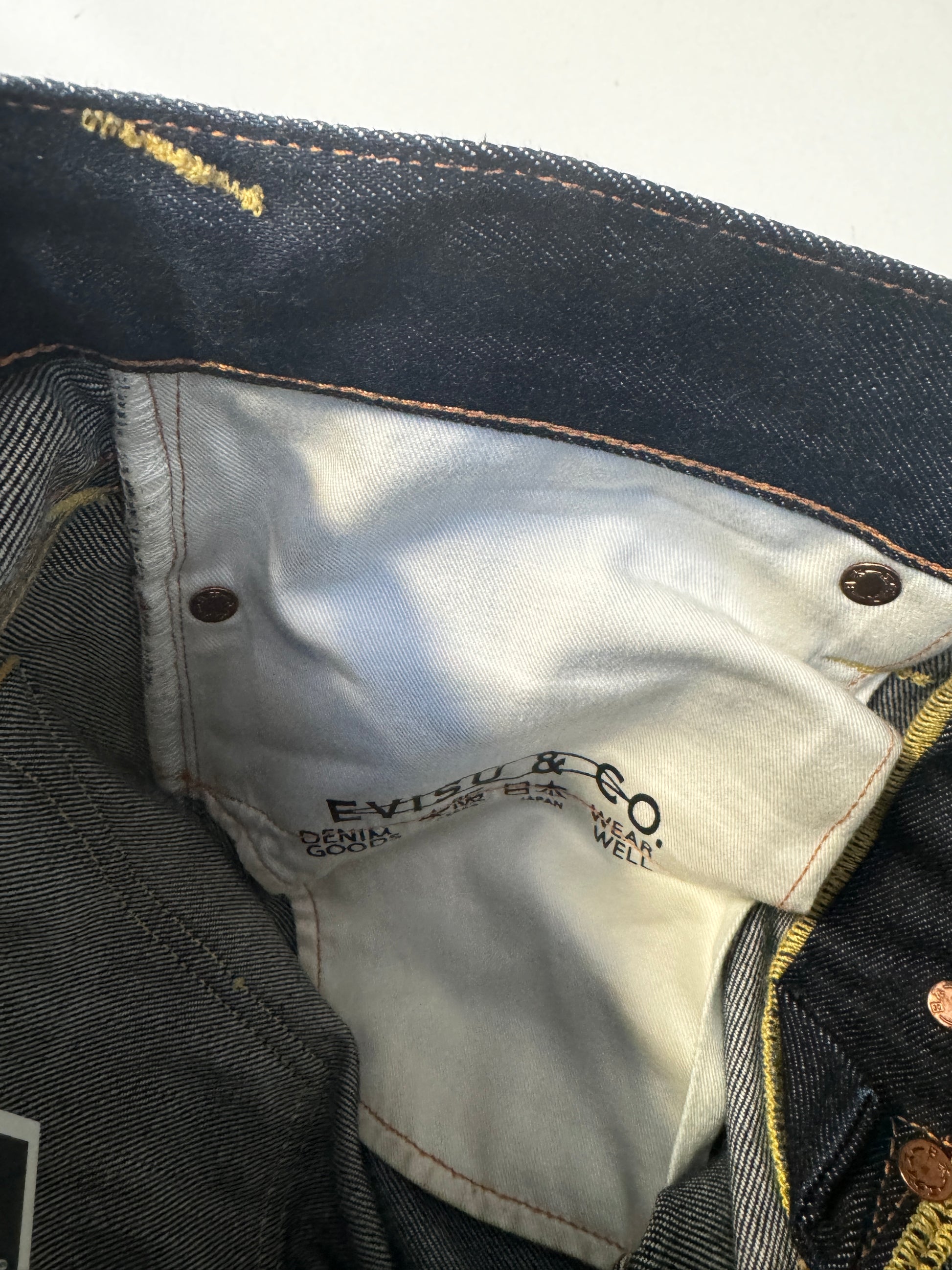 Evisu No.2 Red Bandana Seagull Remake Jean