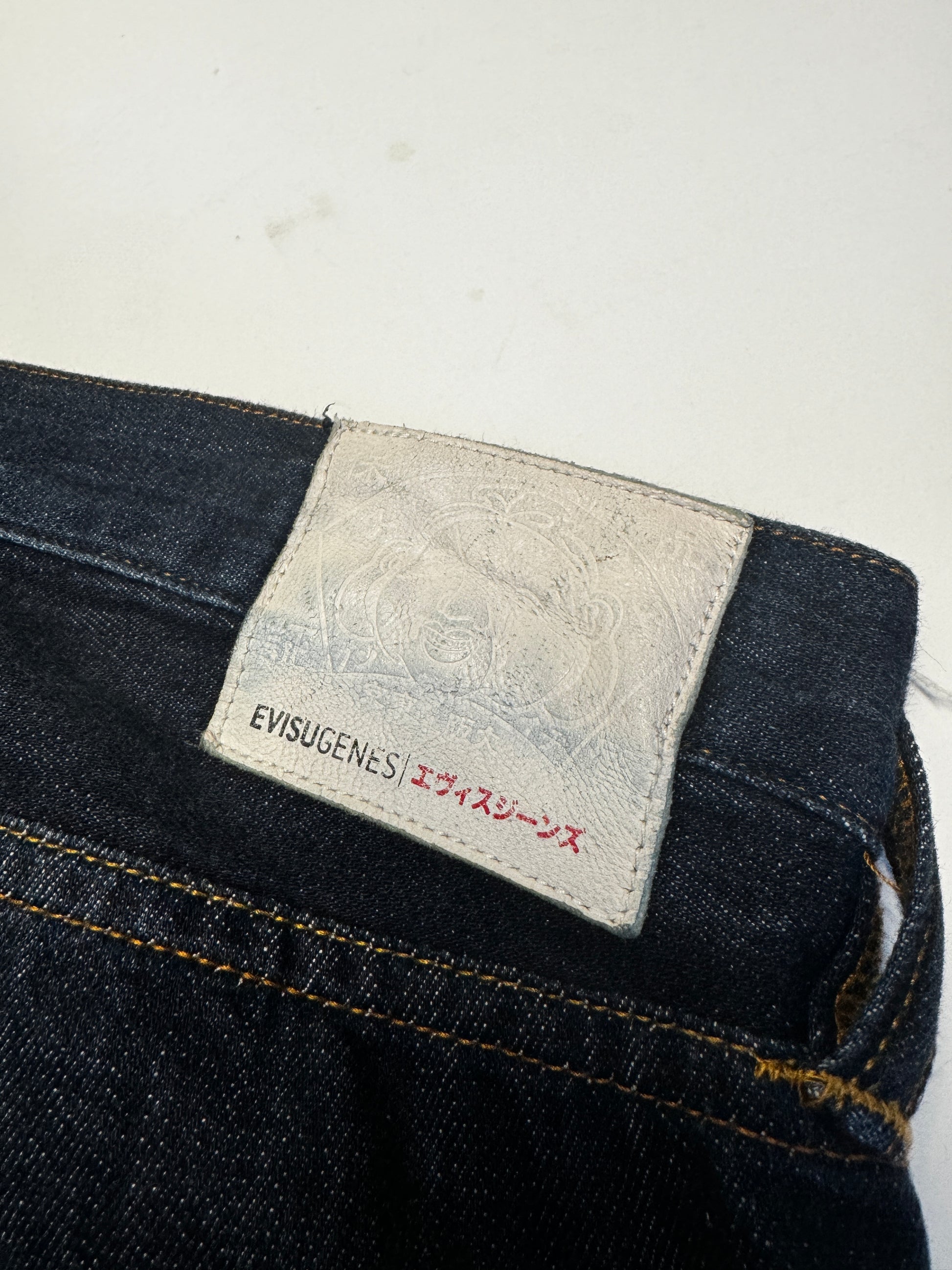 Evisu Budda Head Monogram Daicock Jean
