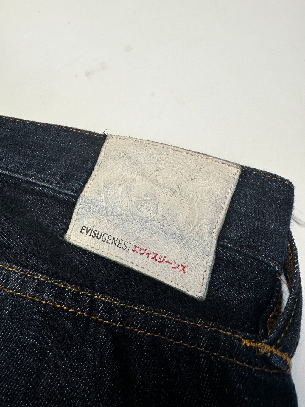 Evisu Budda Head Monogram Daicock Jean