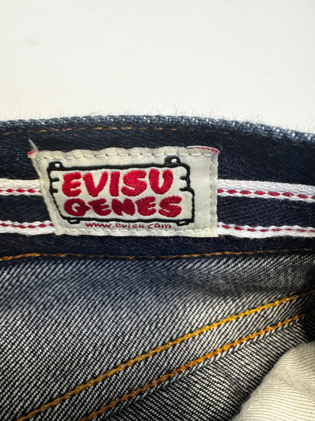 Evisu Budda Head Monogram Daicock Jean