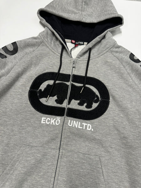 Ecko Grey Zip Hoodie