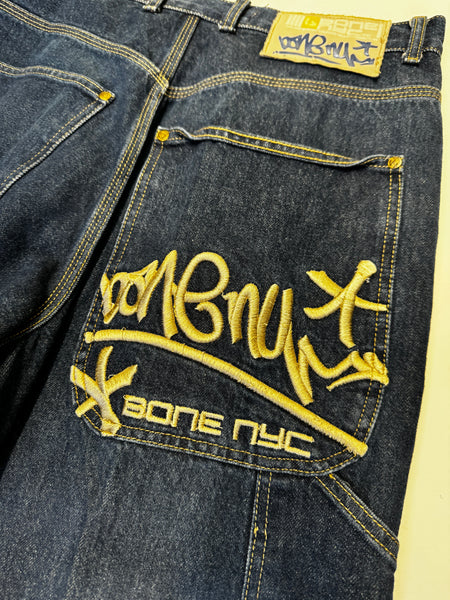 Bone NYC Denim Baggy Jean