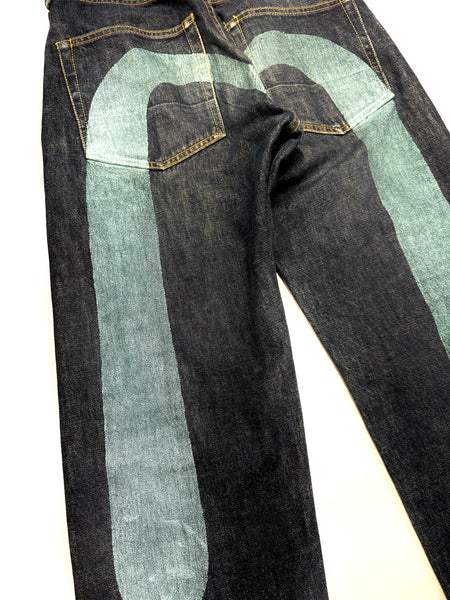 Evisu No.2 Blue Fade Daicock Jean