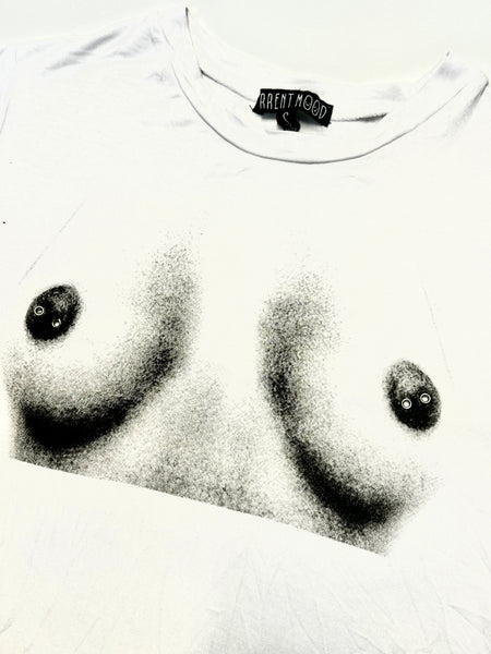 Current Mood Titty  Piercing Tee