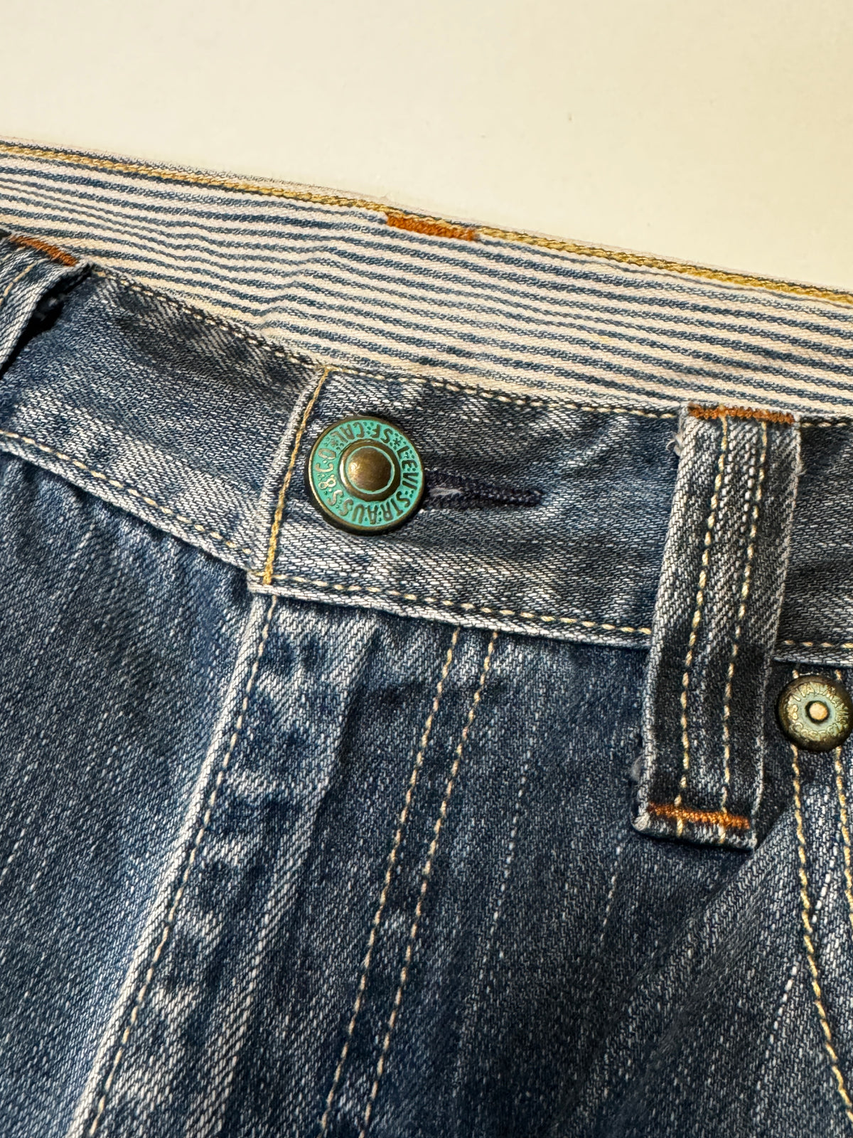 Levi's 604 Washed Denim Jean