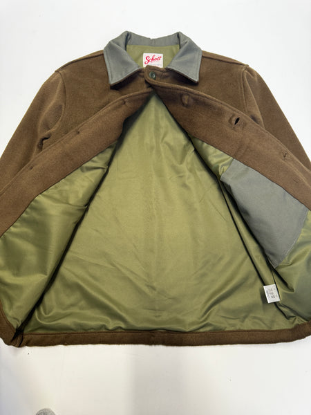 Schott NYC Woolen  Army Green Jacket