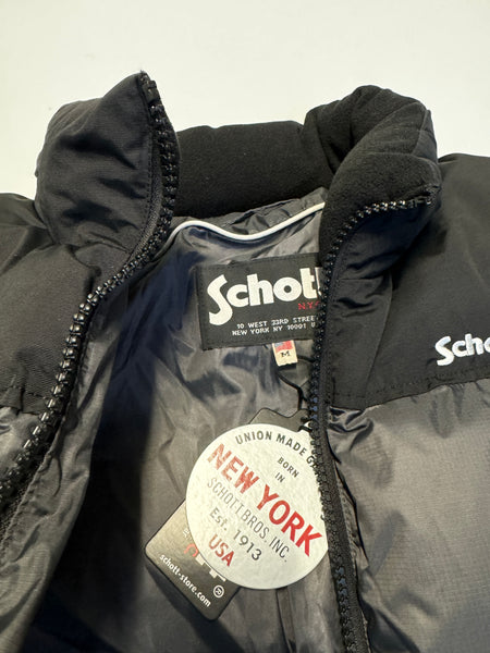 Schott NYC Grey Puff Jacket