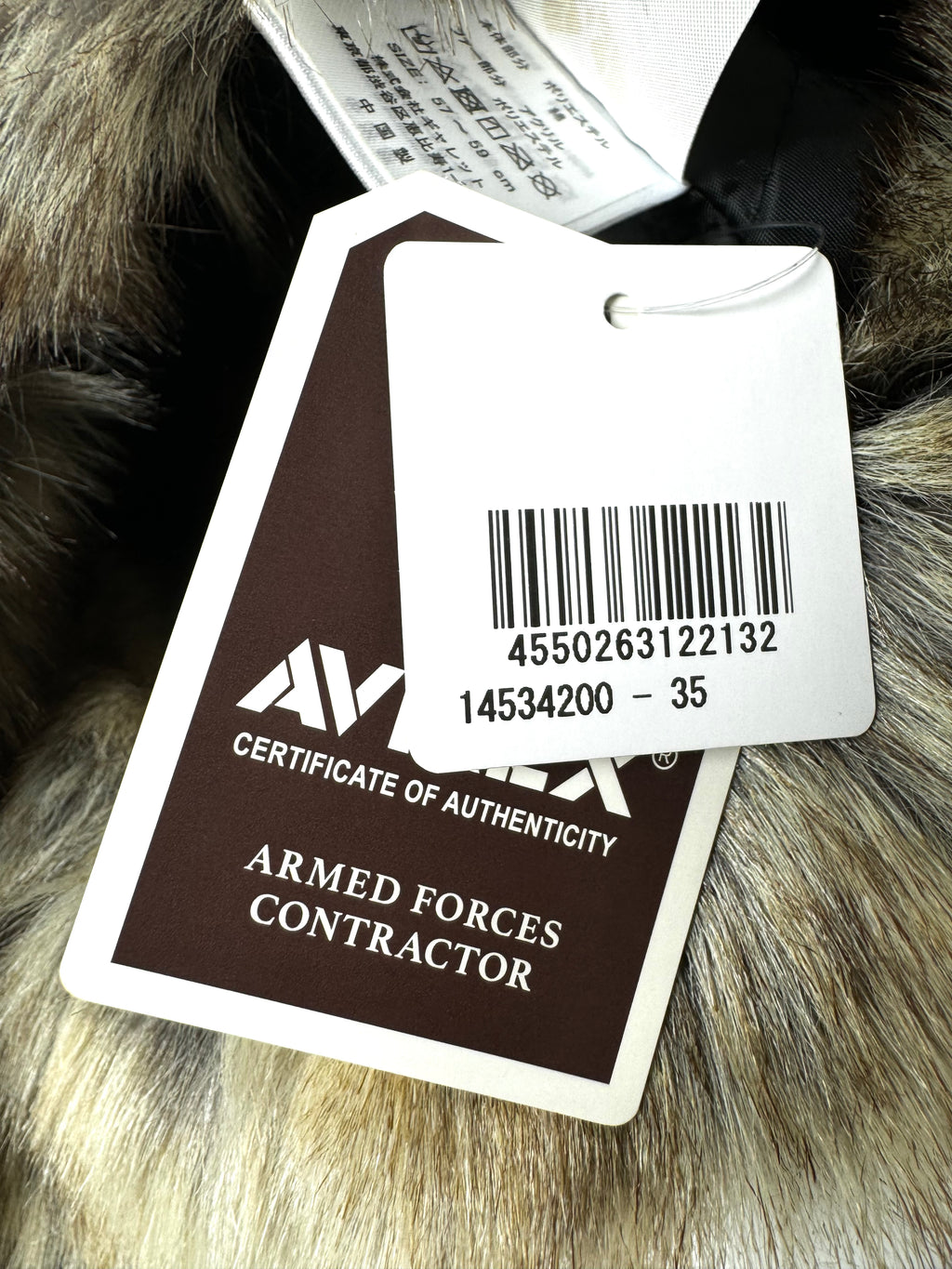 Avirex Pilot Fur Hat