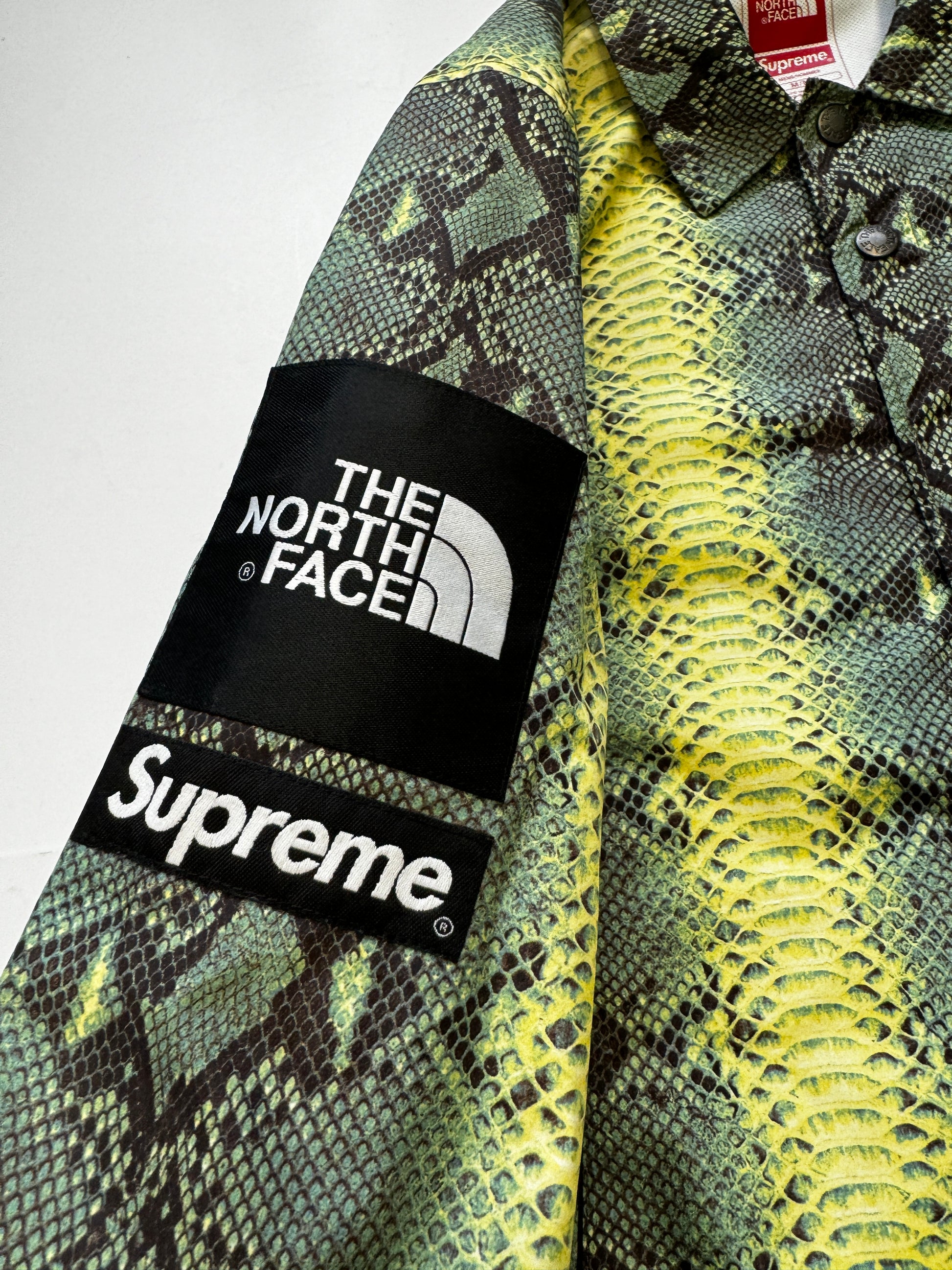 The North Face x Supreme Green Snake Coach Jacket