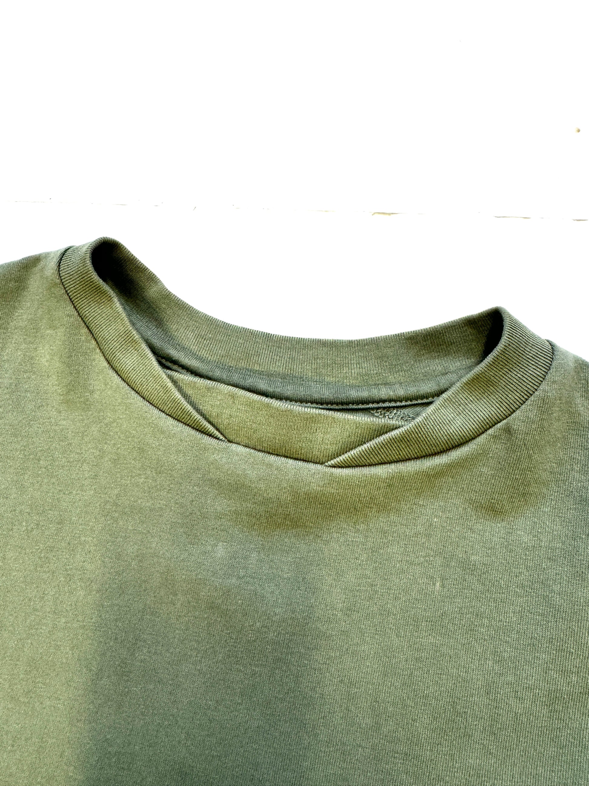 Goldwin Hybird Waffle Green Long Sleeve