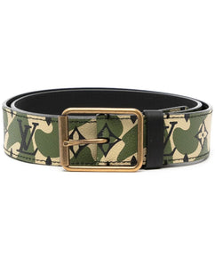 Louis Vuitton x Takashi Marakami Camo Belt(2007)