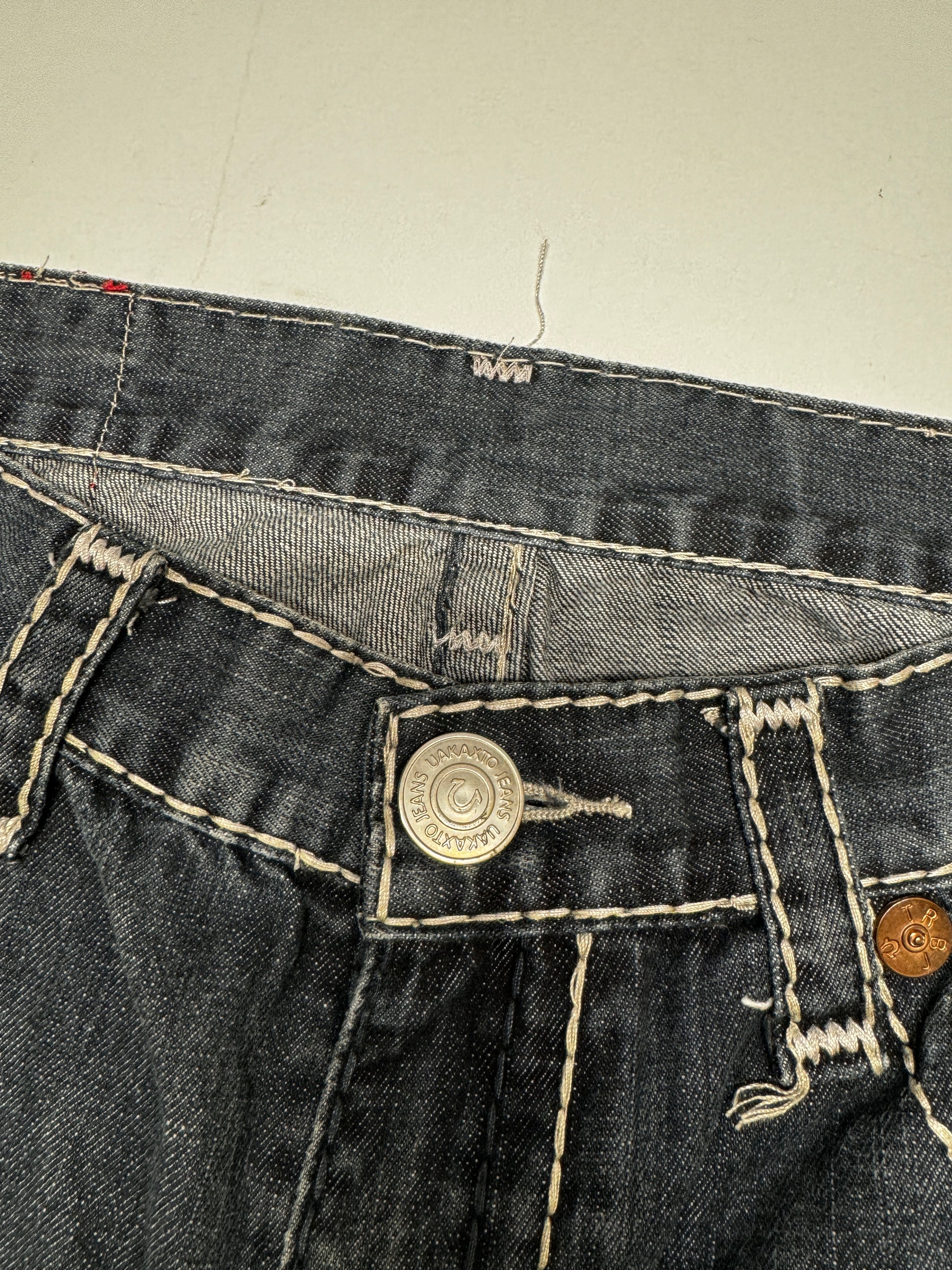 True Religion Baggy Washed Denim Jean