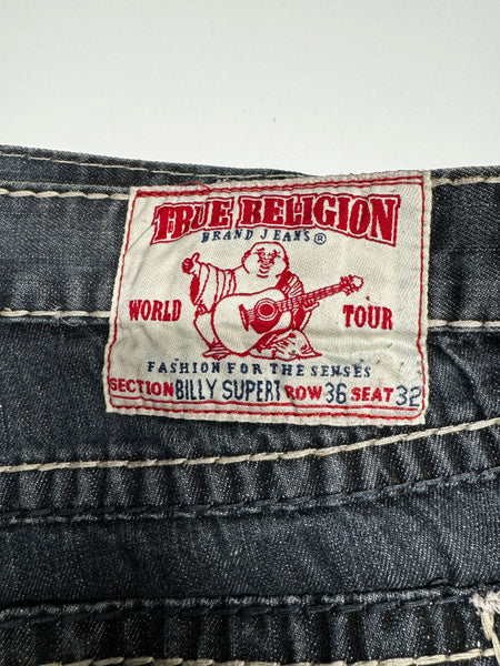 True Religion Baggy Washed Denim Jean